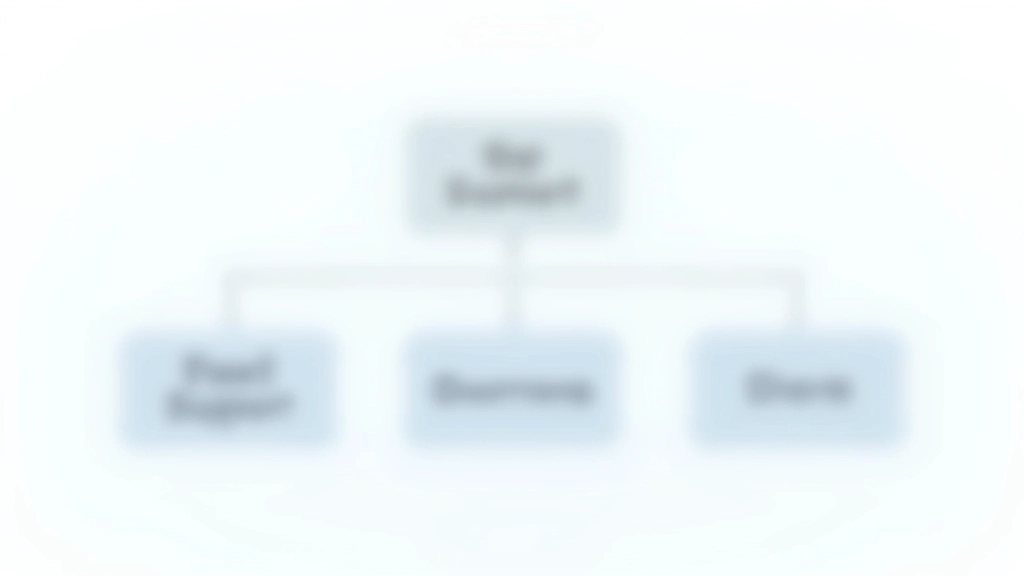 Organigramme d'une équipe IT montrant les trois départements : support utilisateur, infrastructure, et sécurité