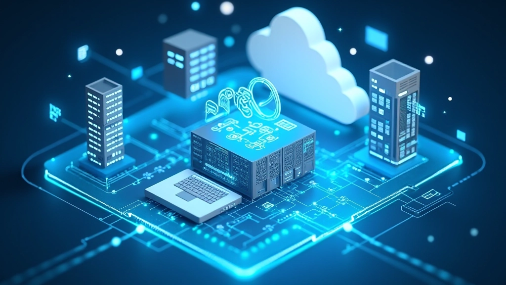 Schéma conceptuel de la virtualisation des serveurs et des machines virtuelles